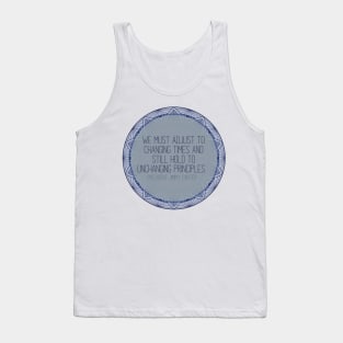 Jimmy Carter “Changing Times and Unchanging Principles” Tank Top